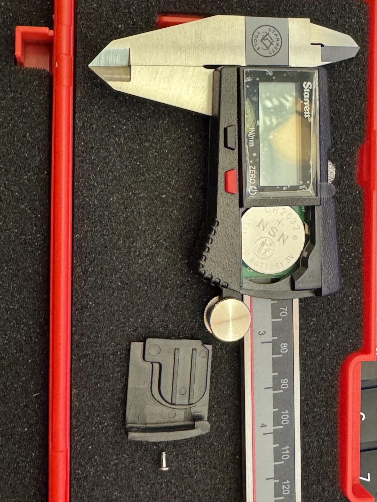 Starrett Stainless Steel Electronic Slide Caliper, 0-6