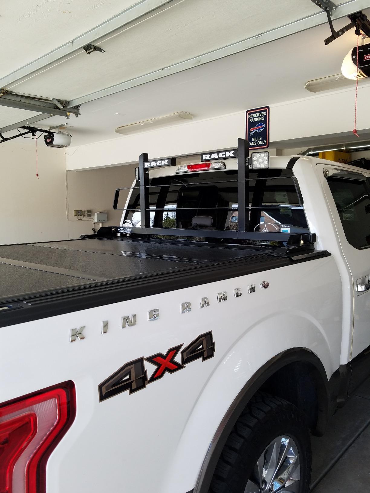 RealTruck BACKRACK Original Rack Frame Only | Black, No Drill | 15004 | Fits 2004-2025 Ford F-150; 2007-2018 Chevrolet/GMC Silverado/Sierra 1500; 2008-2019 & 2022-2025 Toyota Tundra & Others customer photo 1