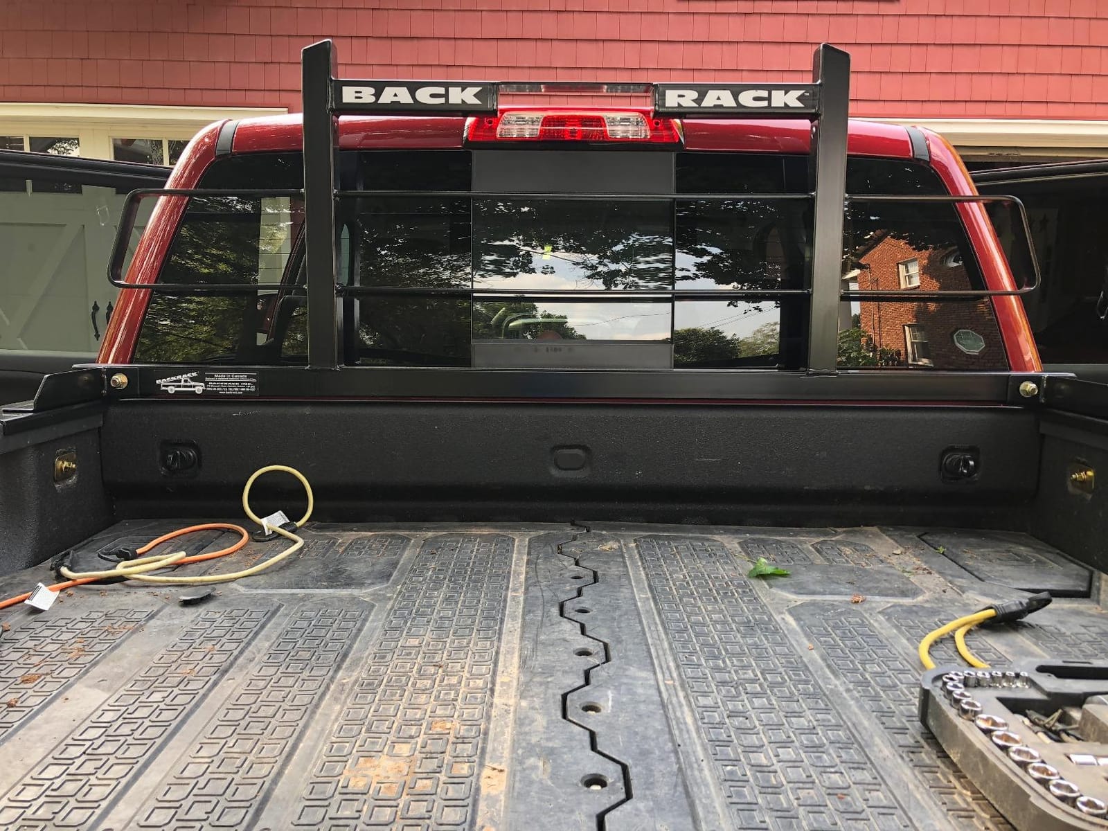 RealTruck BACKRACK Original Rack Frame Only | Black, No Drill | 15004 | Fits 2004-2025 Ford F-150; 2007-2018 Chevrolet/GMC Silverado/Sierra 1500; 2008-2019 & 2022-2025 Toyota Tundra & Others customer photo 2