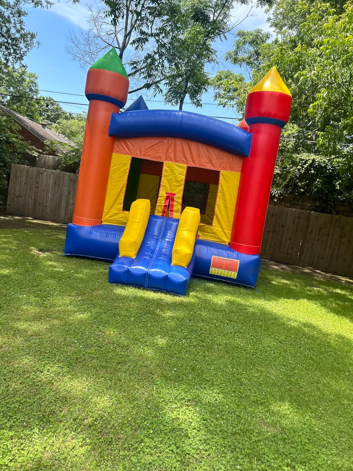 Commercial Grade Bounce House 100% PVC Castle Jump Inflatable Only customer photo 1