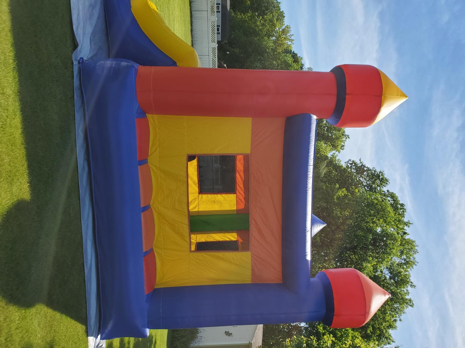 Commercial Grade Bounce House 100% PVC Castle Jump Inflatable Only customer photo 2