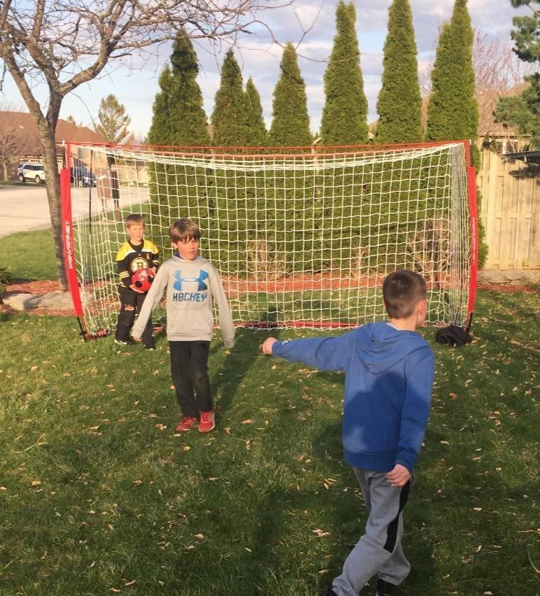 PowerNet Soccer Goal for Backyard, 3Mx2M / 6x4 / 8x4 / 12x6 / 14x7 / 18.5x6.5 / 21x7 / 24 x 8 Portable Soccer Net, Sports & Outdoors Training Equipment, Quick Setup 1 Goal & Zipper Storage Bag customer photo 2