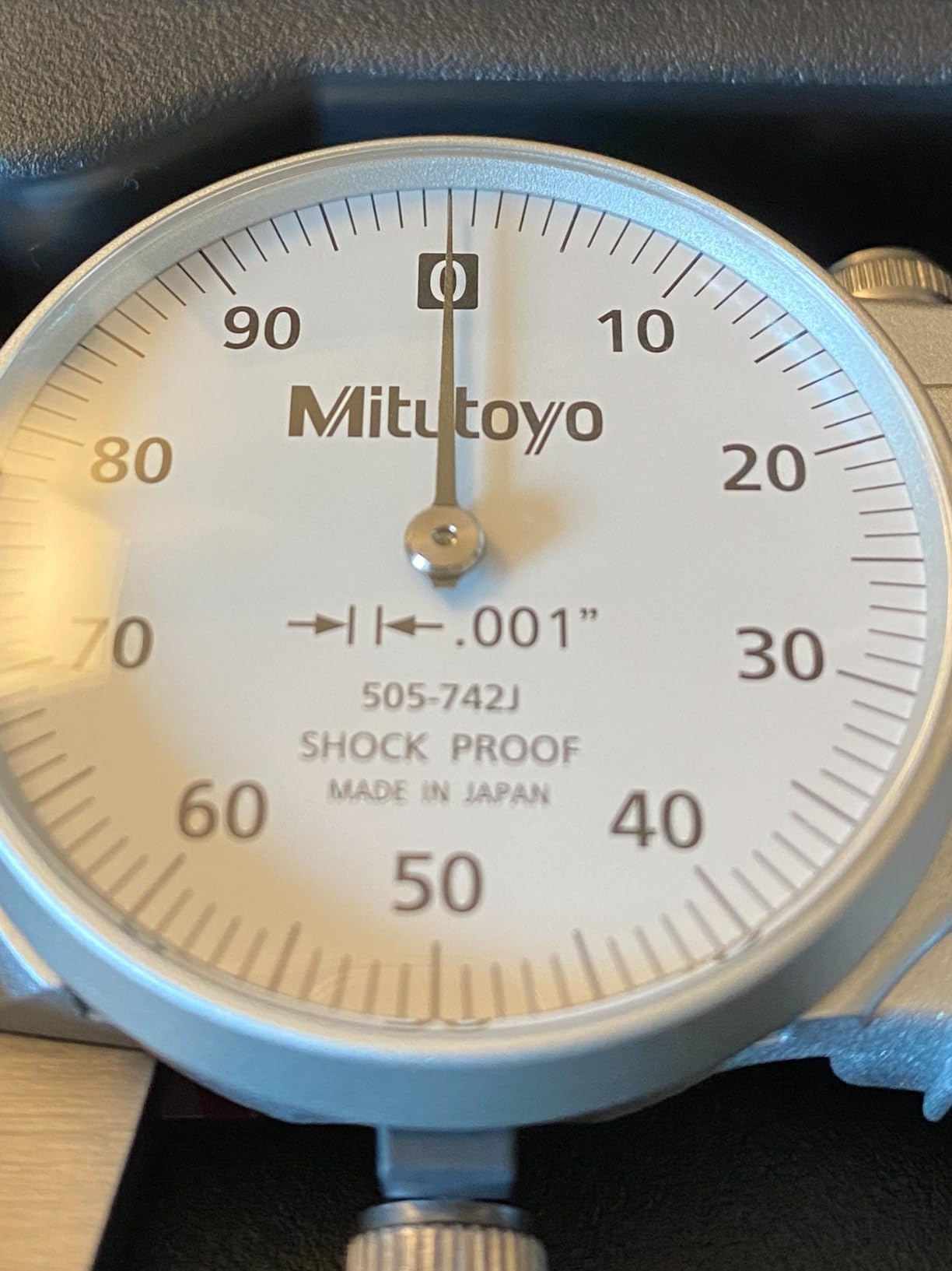 Mitutoyo 505-742J Dial Caliper, 0.1