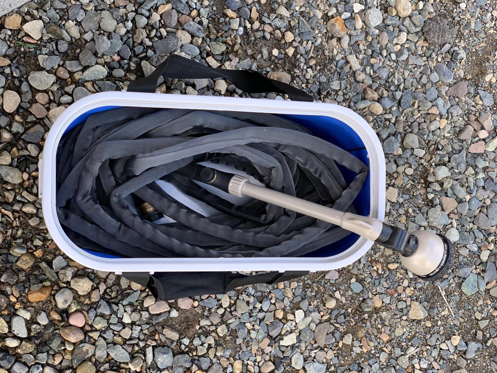 zero-G 4001-50 Lightweight, Ultra Flexible, Durable, Kink-Free Garden Hose, 5/8-Inch by 50-Feet, Black customer photo 2