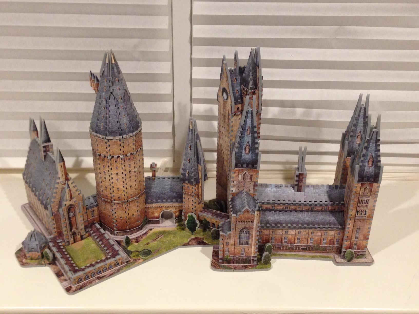 Wrebbit3D Harry Potter 3D Puzzle of Hogwarts Great Hall | Hogwarts Castle Collection | 850 Jigsaw Puzzle Pieces | Build and Journey Through the Wizarding World customer photo 1