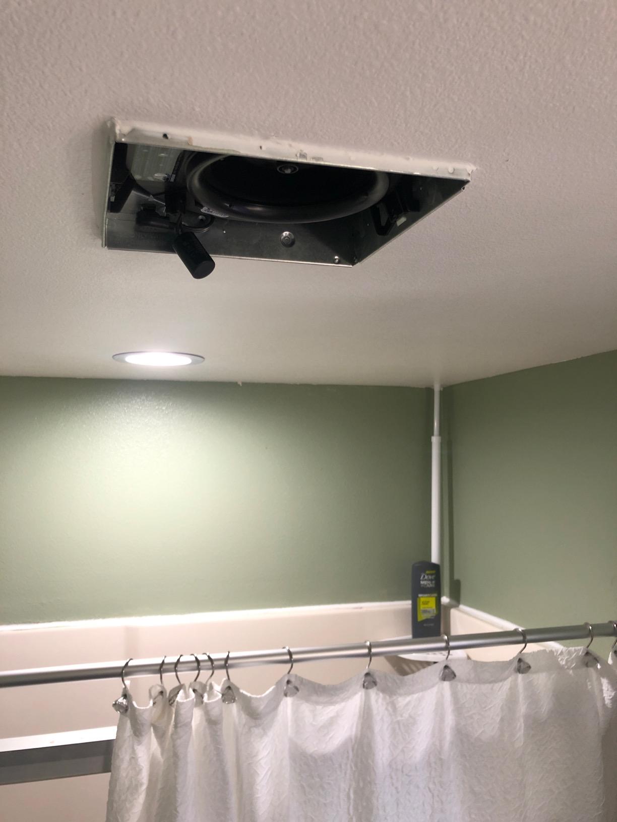 Broan-NuTone AE80B Bathroom Exhaust Fan with Roomside Installation, ENERGY STAR Certified, 80 CFM, 1.5 Sones, White customer photo 1