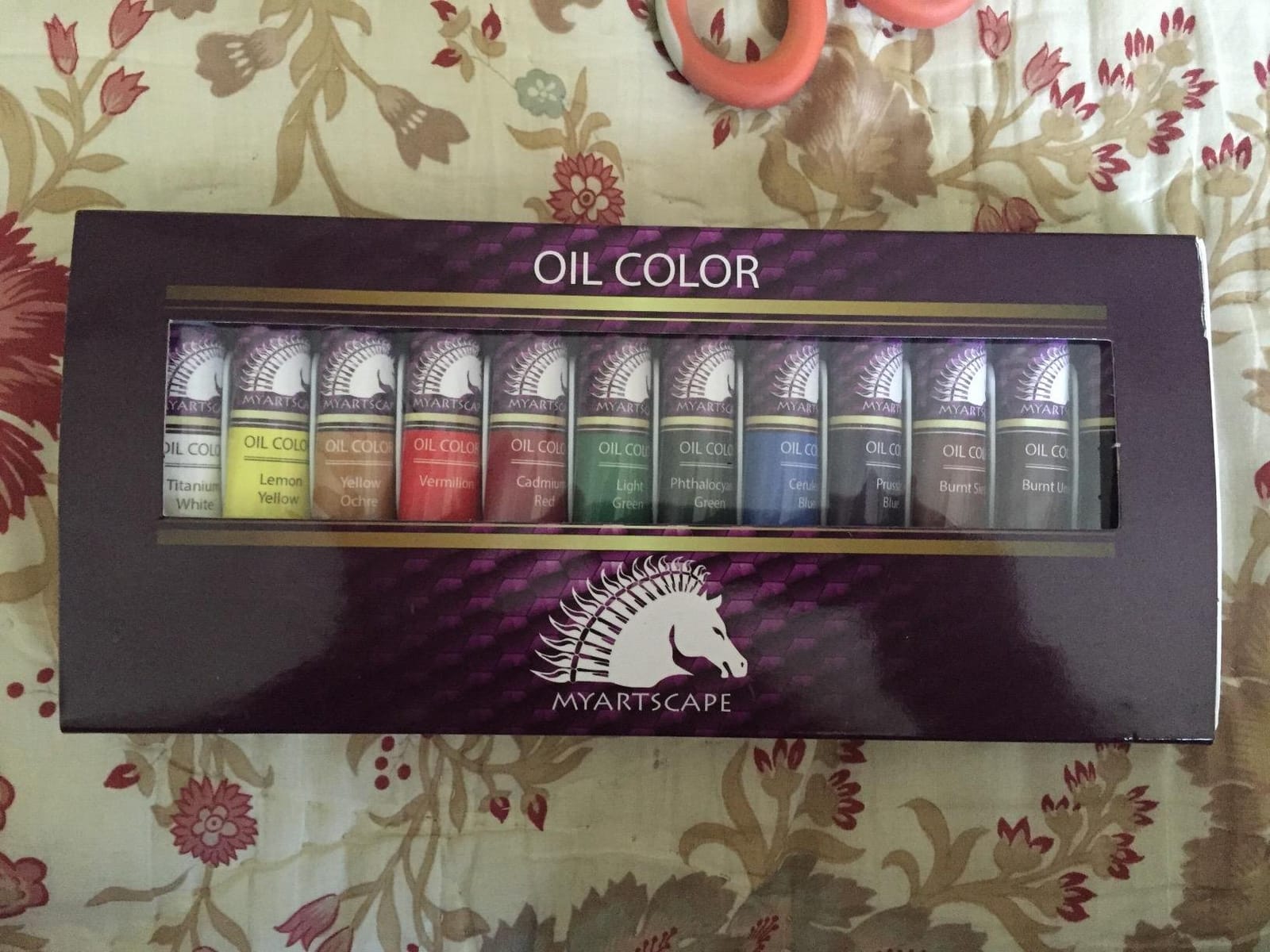 MyArtscape Oil Paint Set - 12 x 12ml Artist Oil Paint Tubes customer photo 2