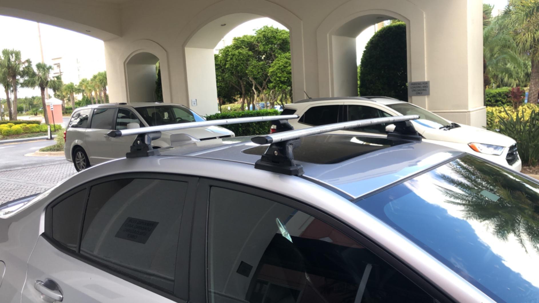 Yakima Set of 2 Roof Rack Crossbars, Rooftop Car, SUV, or Truck T-Slot Bars Compatible with StreamLine Tower - Bars Only, 50 Inch, JetStream customer photo 1