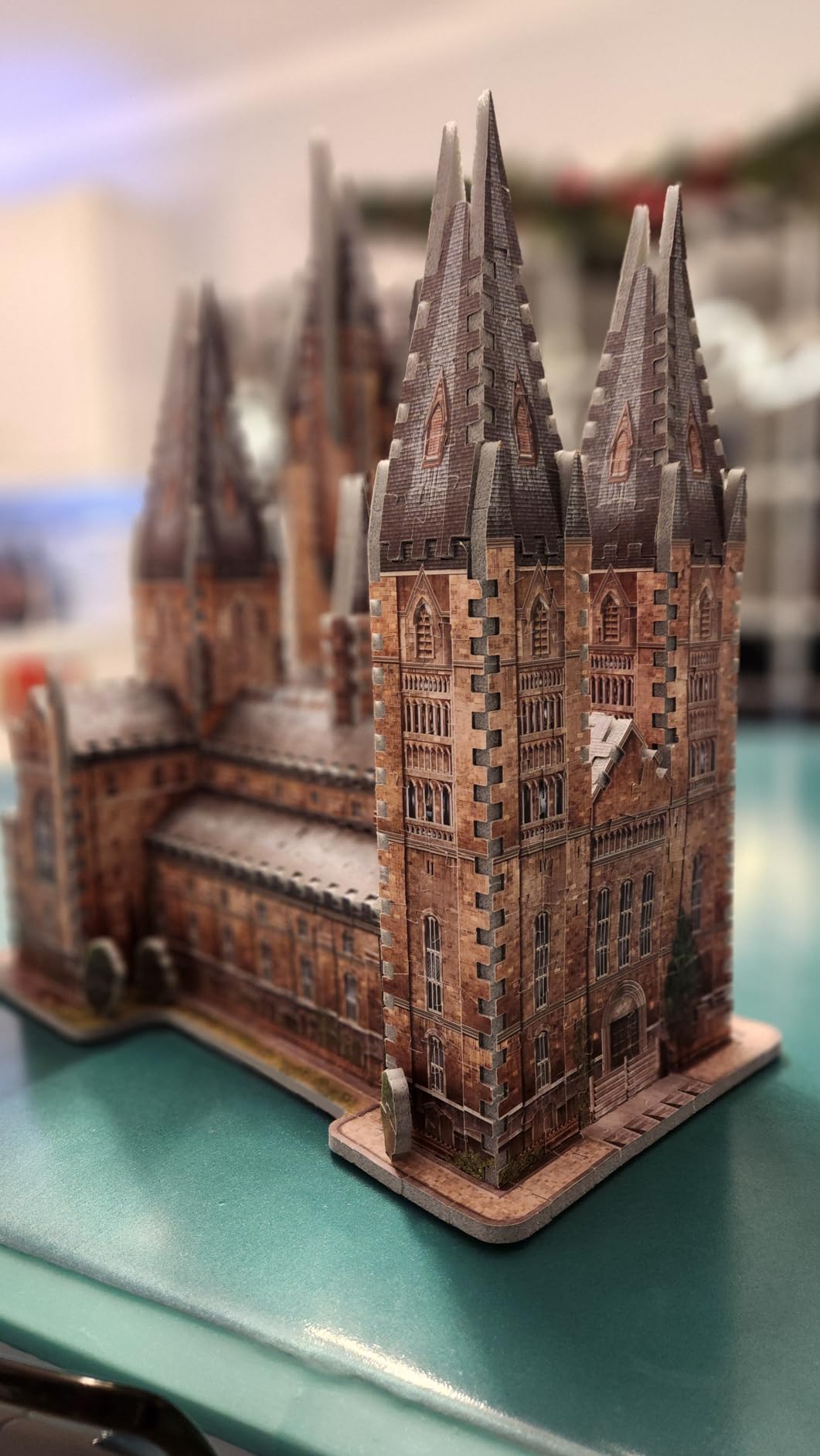 Wrebbit3D Harry Potter 3D Puzzle Model of Hogwarts Astronomy Tower | Hogwarts Castle Collection | 875 Jigsaw Puzzle Pieces | Build and Journey Through the Wizarding World customer photo 1