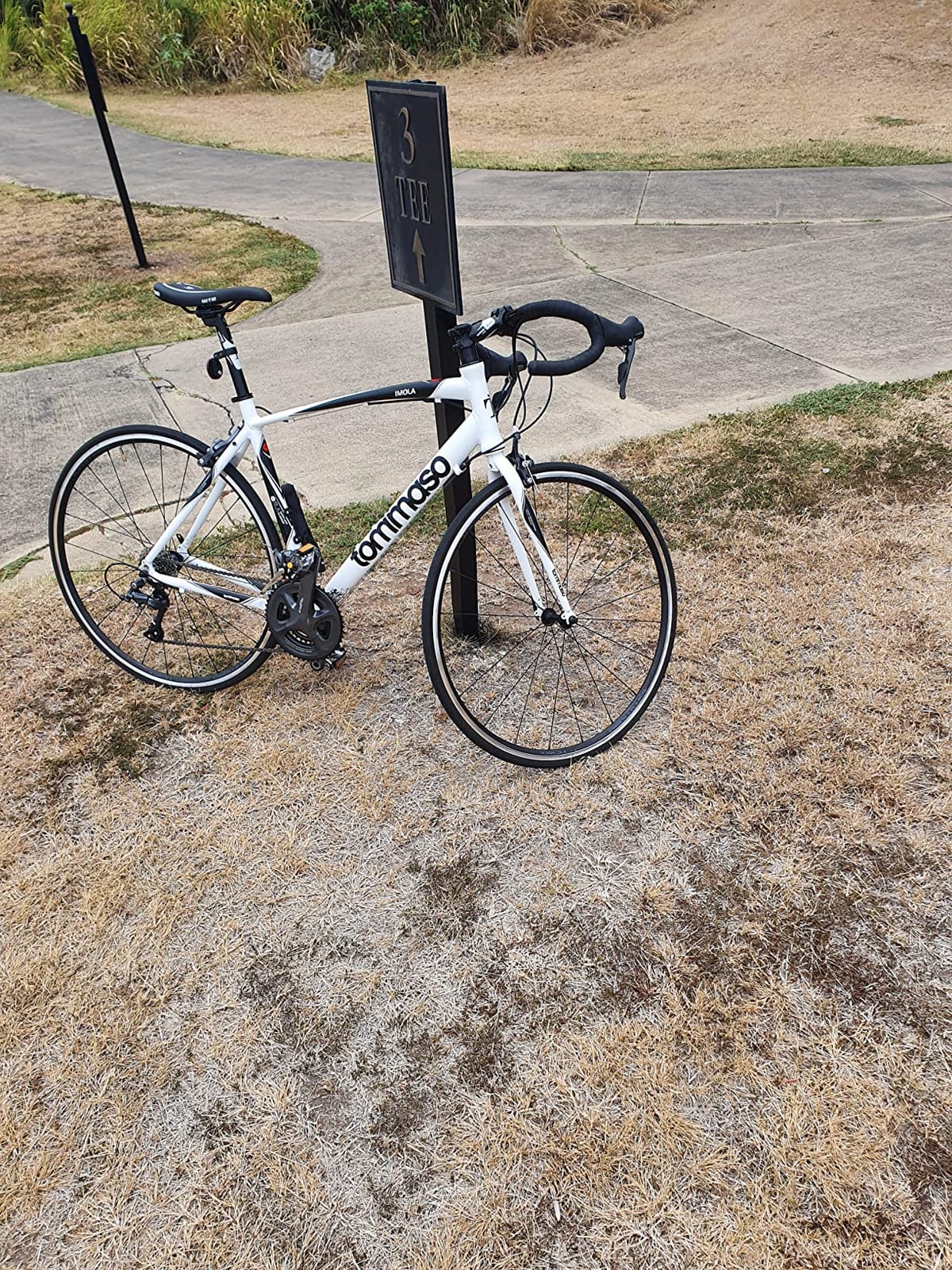 Tommaso Imola - Sport Bike Performance Aluminum Road Bike, Shimano Claris 24 Speeds Road Bicycle customer photo 2