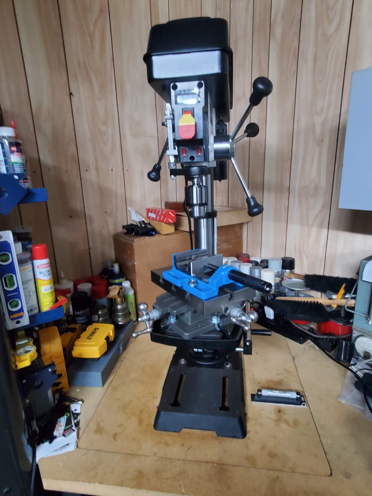 JET 12-Inch Benchtop Drill Press, Variable Speed, 1/2 HP, 115V 1Ph (Model JWDP-12) customer photo 2