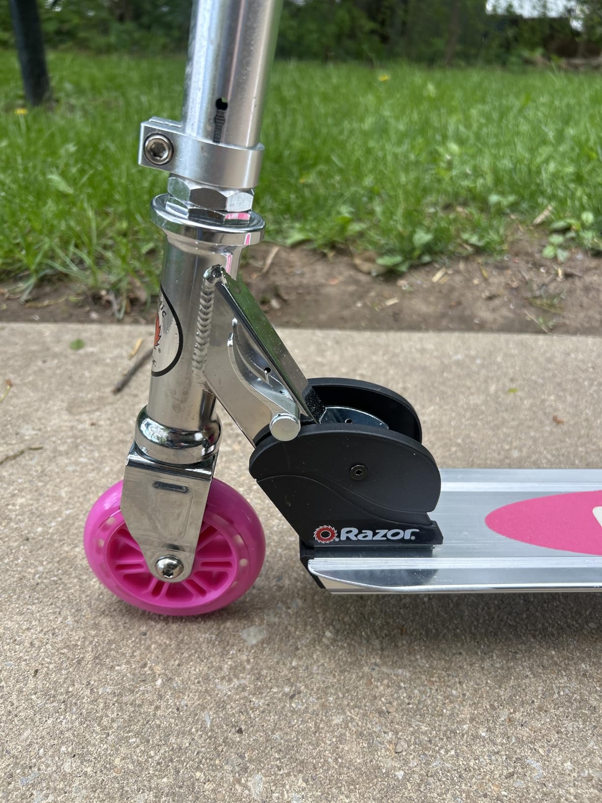 Razor A Kick Scooter for Kids - Lightweight, Foldable, Aluminum Frame, and Adjustable Handlebars customer photo 1