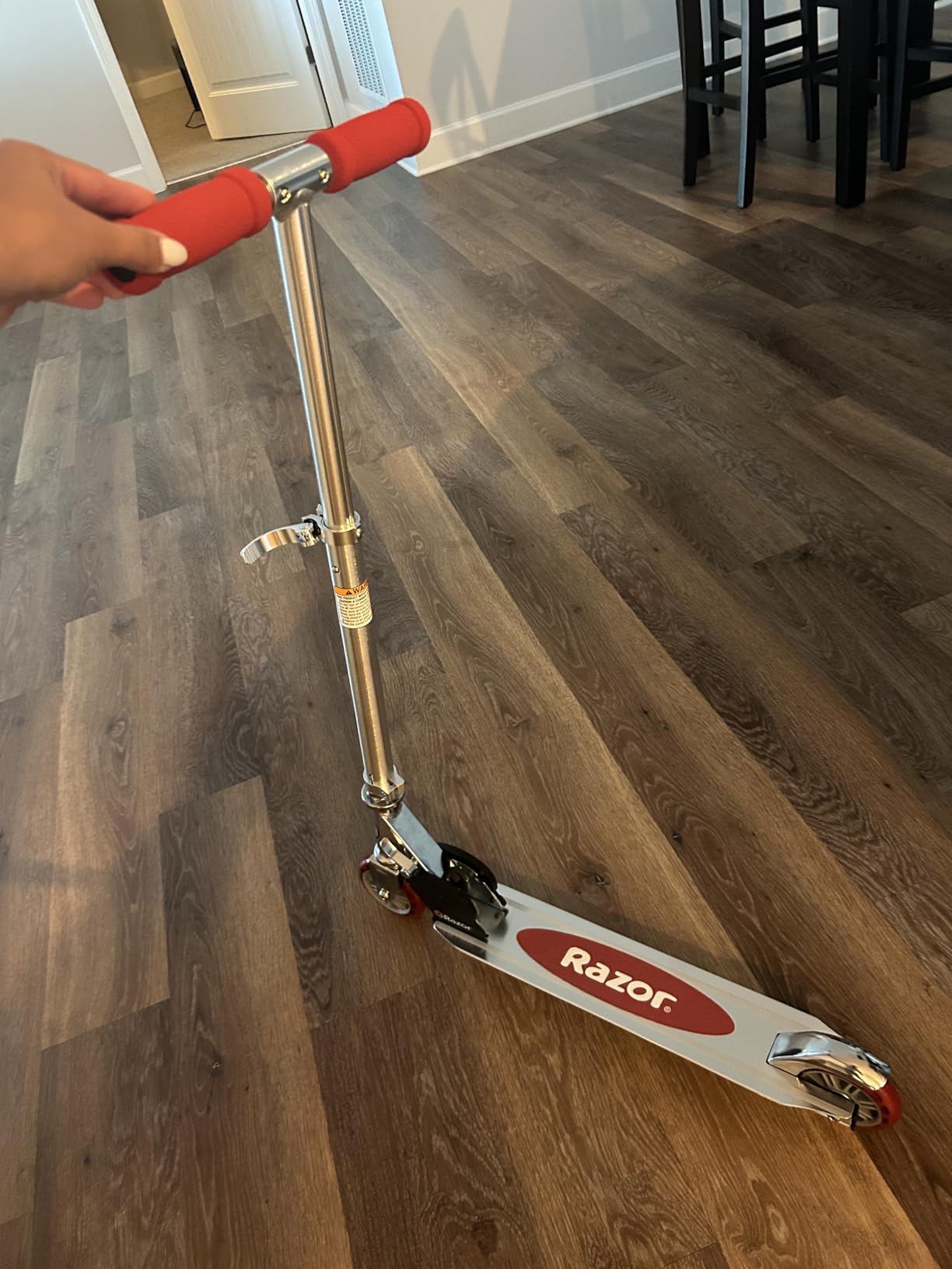 Razor A Kick Scooter for Kids - Lightweight, Foldable, Aluminum Frame, and Adjustable Handlebars customer photo 2