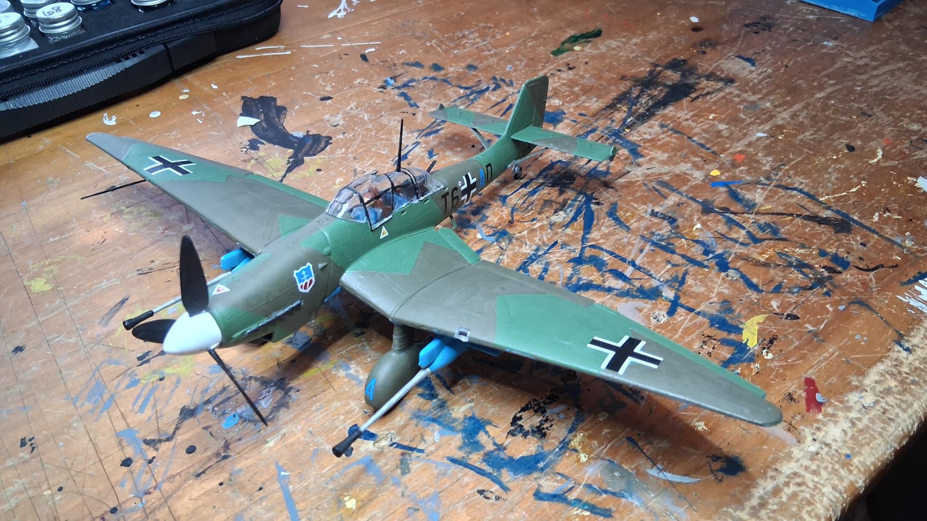 Revell Stuka Ju 87G-1 Tank Buster Plastic Model Kit customer photo 2