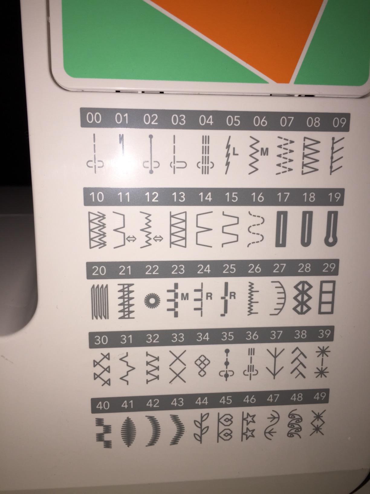 Janome MOD-50 Computerized Sewing Machine with 50 Built-In Stitches, 3 One-Step Buttonholes, Drop Feed and Accessories customer photo 1