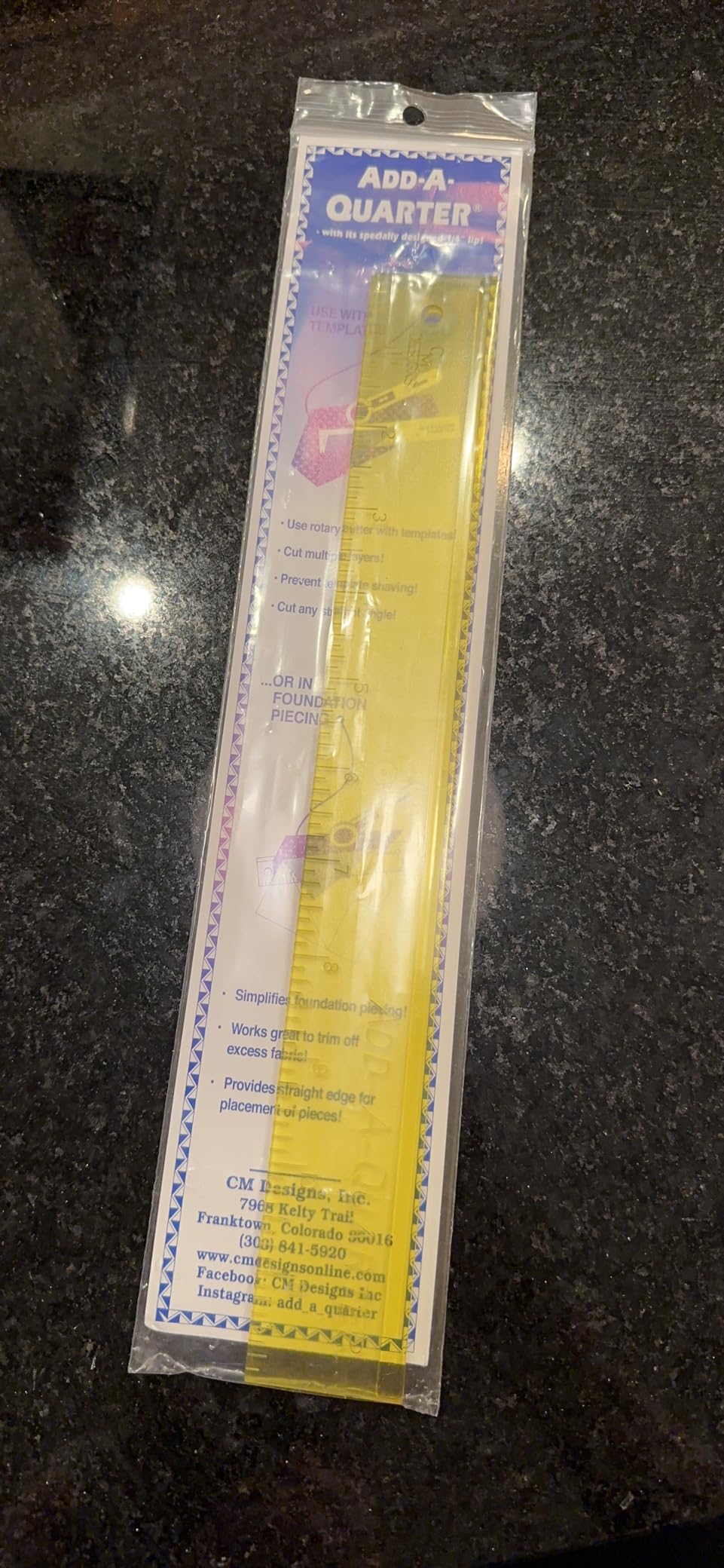 CM Designs Ruler 12