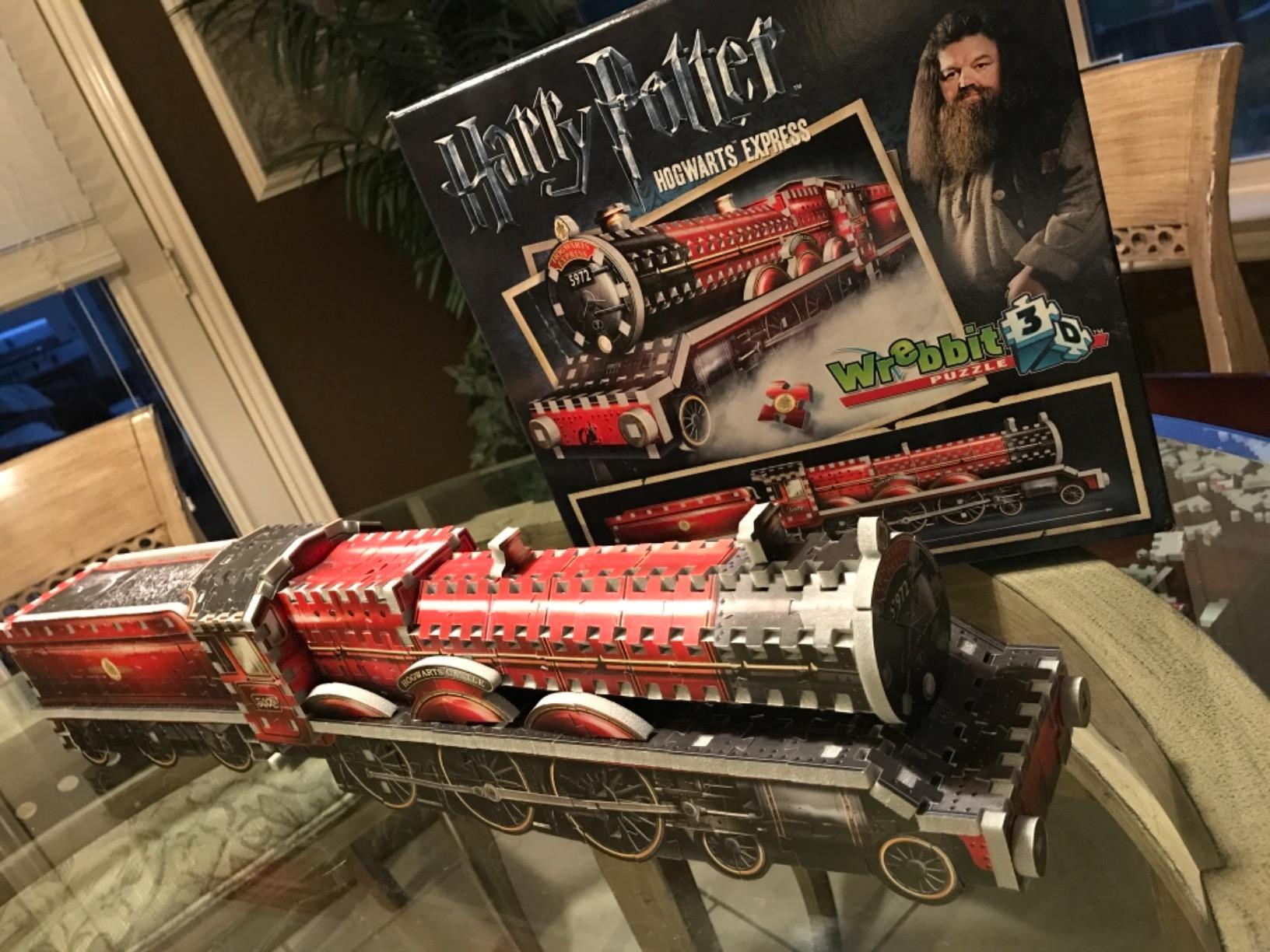 Wrebbit3D Harry Potter 3D Puzzle Model of Hogwarts Express | 460 Jigsaw Puzzle Pieces | Build the Iconic Train and Journey Through the Wizarding World customer photo 1