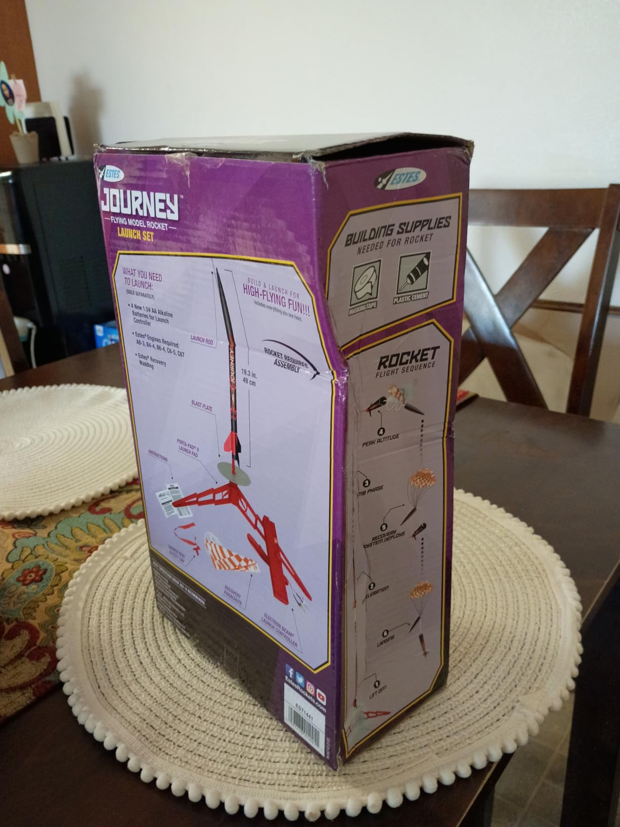 1441 Journey Rocket-Building Kit, Beginner Flying-Rocket Model Kit for Ages 10+, Includes Launch Pad and Controller customer photo 2