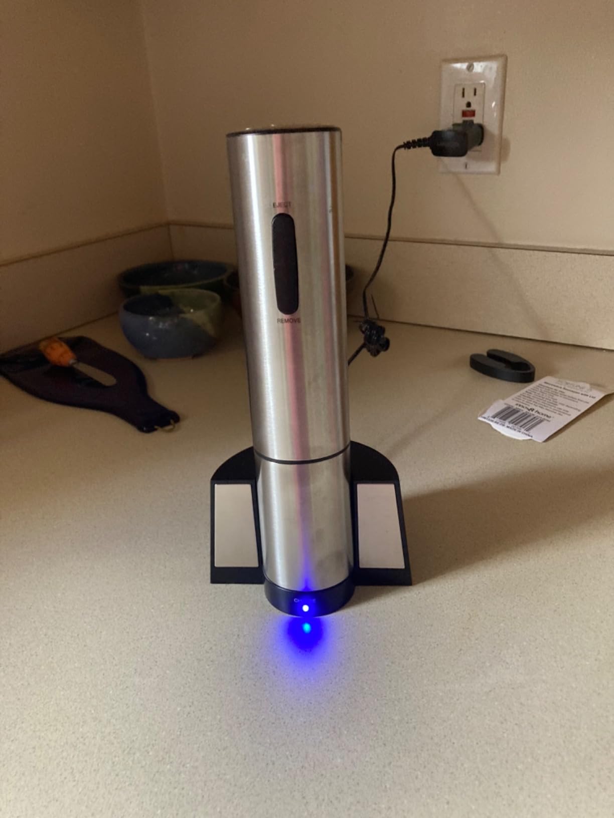Cuisinart CWO-25 Electric Wine Opener, Stainless Steel customer photo 1