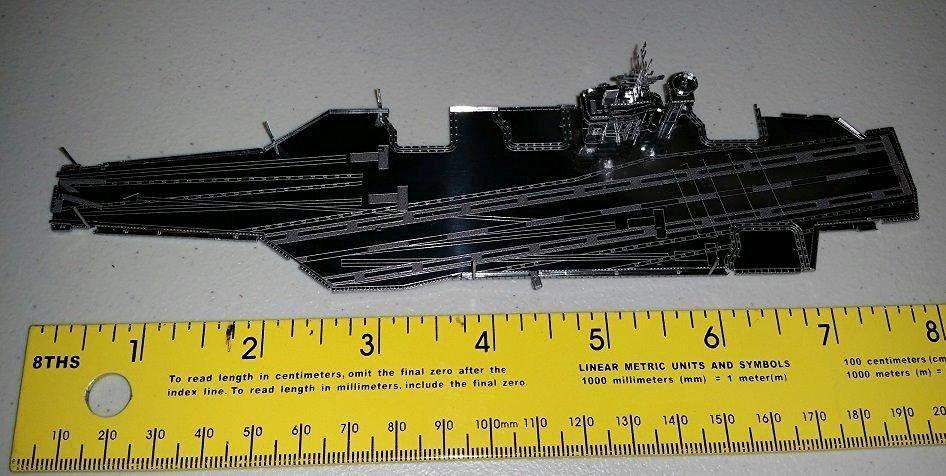 Metal Earth Premium Series USS Theodore Roosevelt CVN-71 3D Metal Model Kit Fascinations customer photo 2