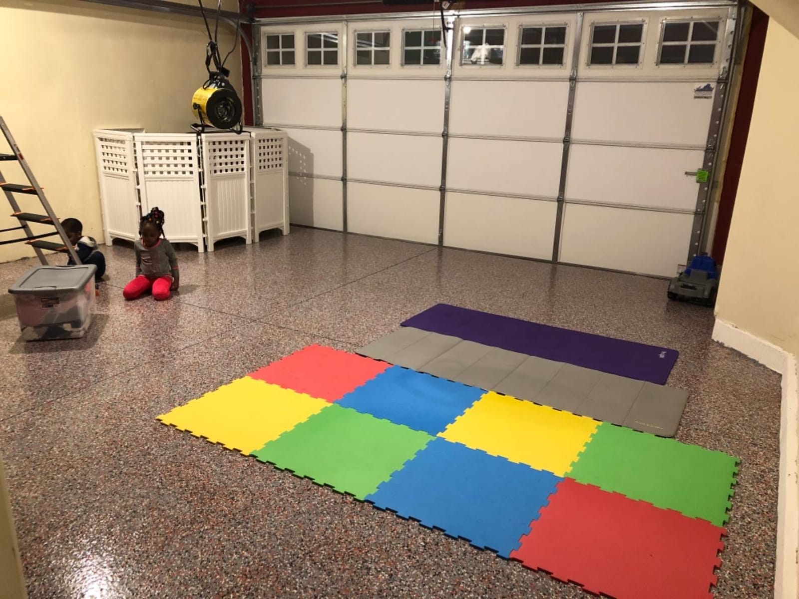 Colored Epoxies 10002 Clear Epoxy Resin Kit for Concrete, 3 Resin Gallon | Crystal-clear 100% solids epoxy with Excellent Adhesion, High Gloss, Zero VOC - Professional-Grade Durability - Beautiful Pigments customer photo 2