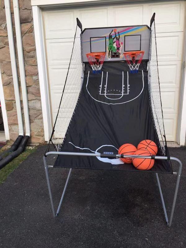 Giantex Foldable Basketball Arcade Game - 8 Game Options customer photo 2