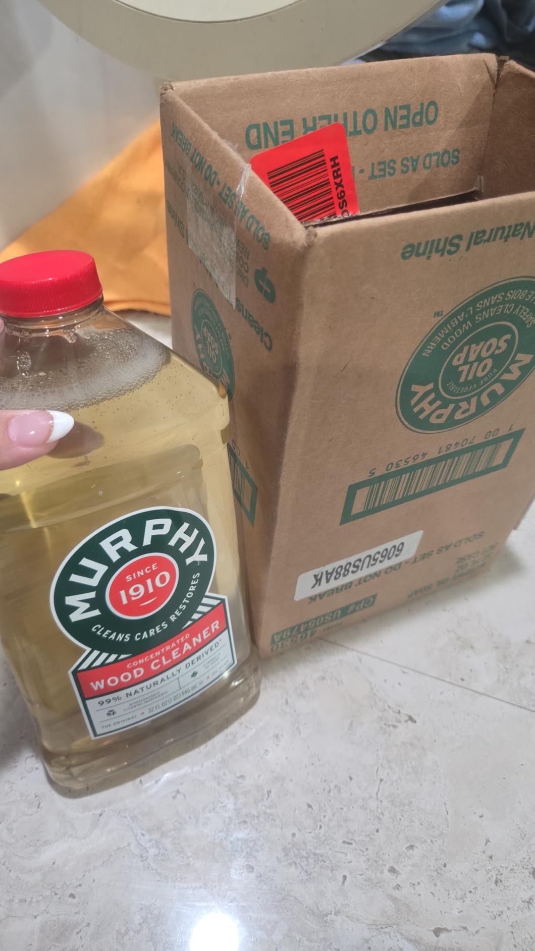 Murphy Oil Soap Wood Cleaner, Citronella Oil Scent, 32 fl oz Bottle 3 Pack customer photo 2