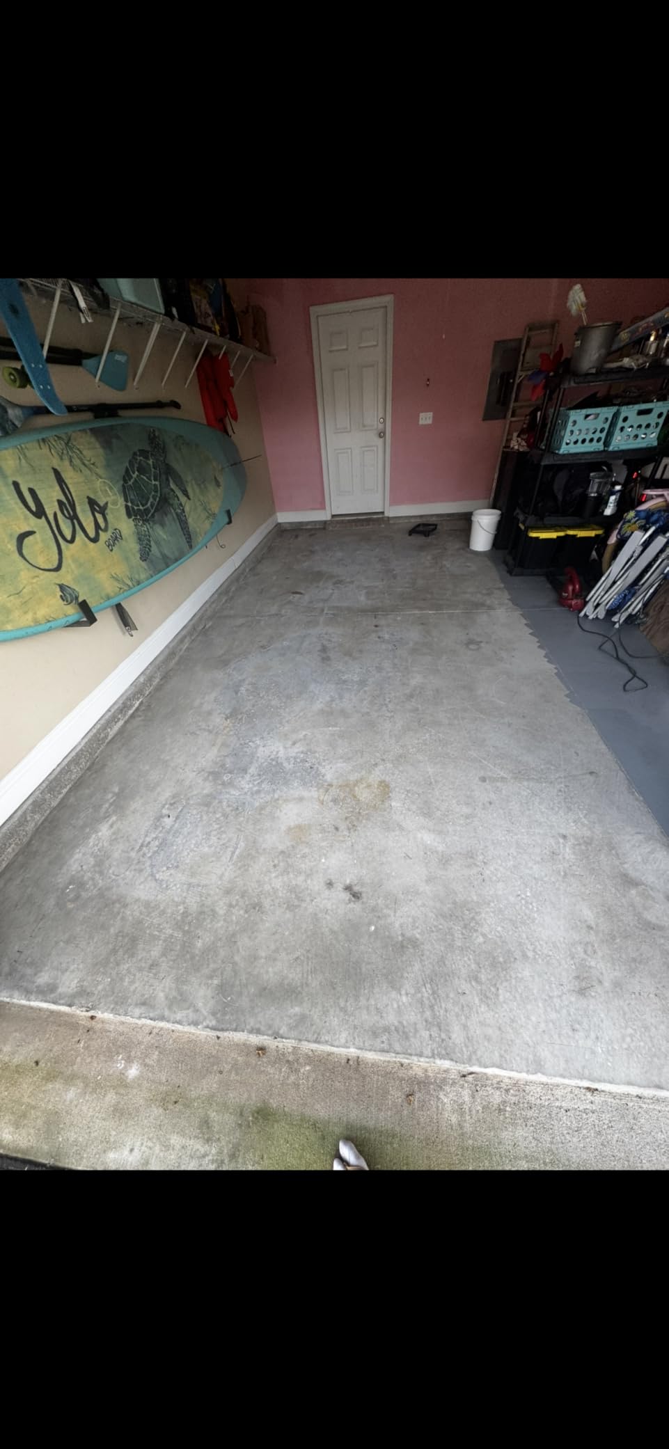 KILZ 1-Part Epoxy Concrete & Garage Floor Paint, Slate Gray, 1 Gallon customer photo 1