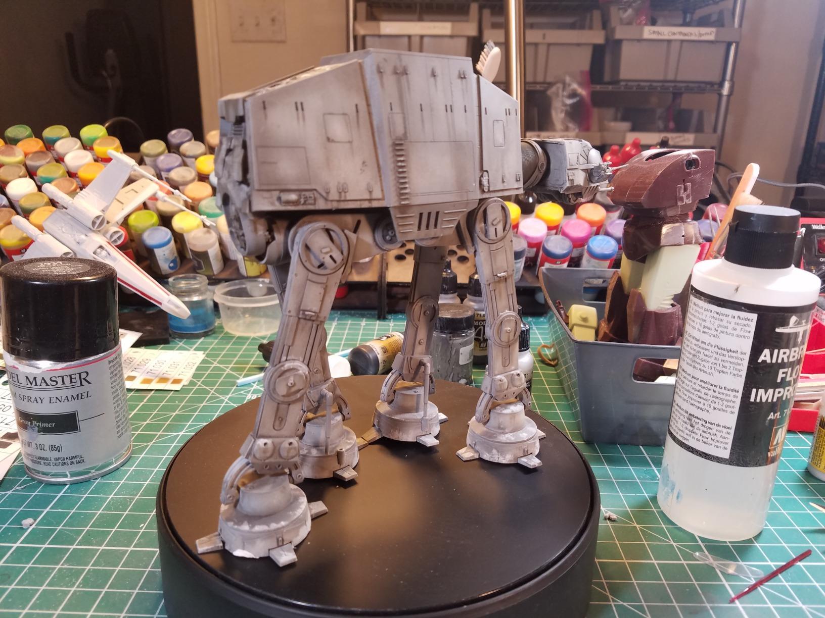 Bandai Hobby - Star Wars - AT-AT 1/144 Model Kit customer photo 1
