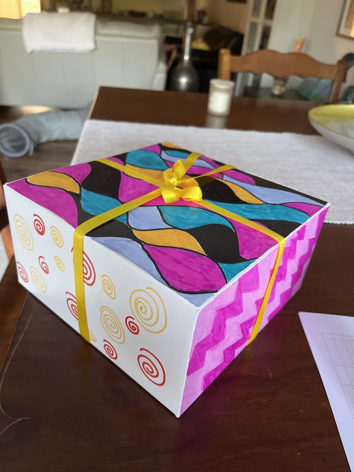 MESHA 6x6x6 Inch Gift Boxes 50PC Brown Kraft Gift Boxes with Lids Bulk | for Christmas, Cupcake, Bridesmaid & Groomsmen Proposal, Birthday, Party Favor, Wedding Favor customer photo 1