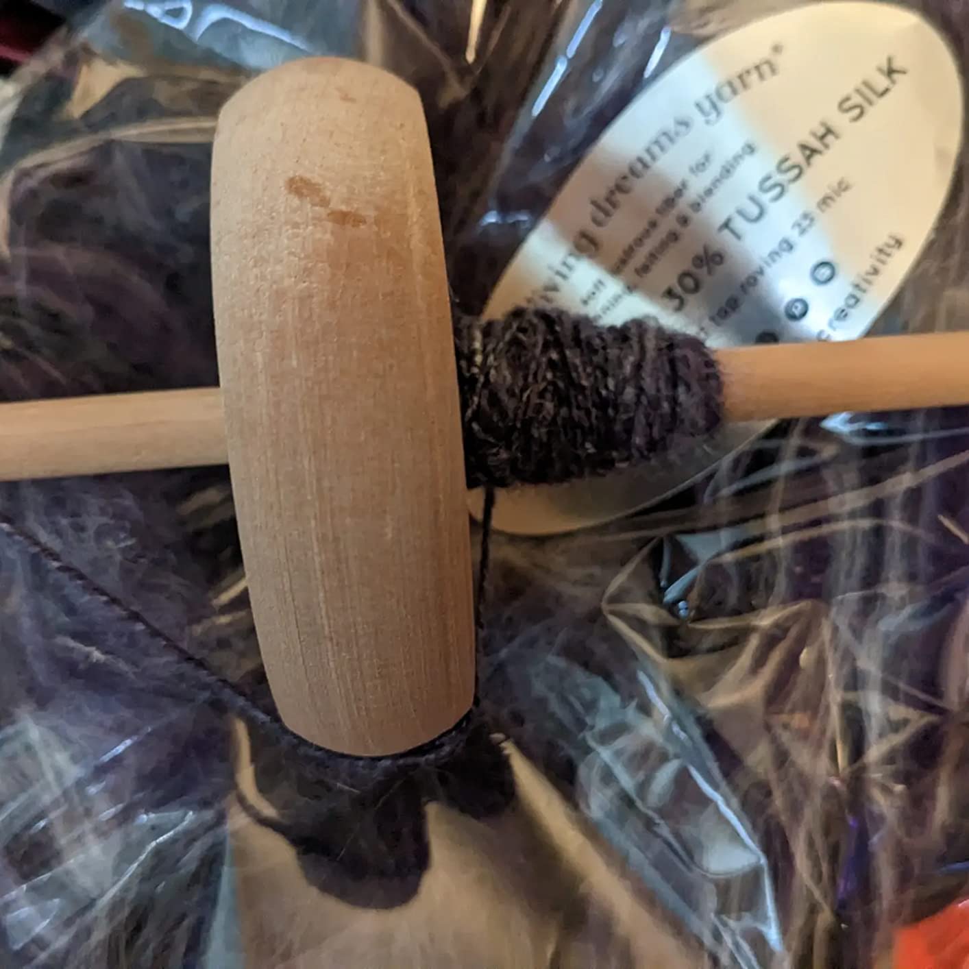 Silk Merino Blend, Super Soft Combed Top Wool Roving, Me & Julio | Exquisite Fiber for Spinning, Needle Felting, Nuno Felting. Fiber Art Supplies from Living Dreams Yarn customer photo 1