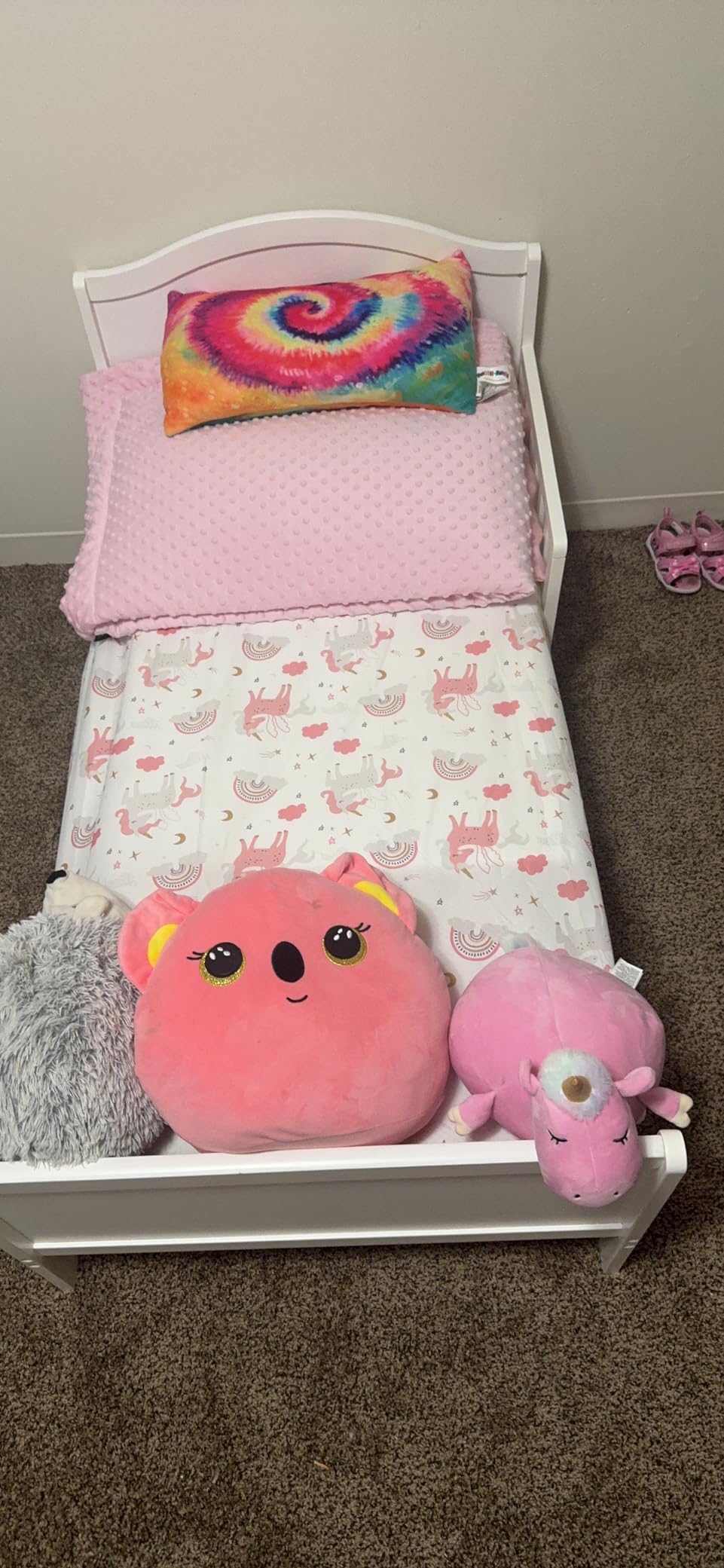 Delta Children Bennett Wood Toddler Bed - Greenguard Gold Certified, Bianca White customer photo 1