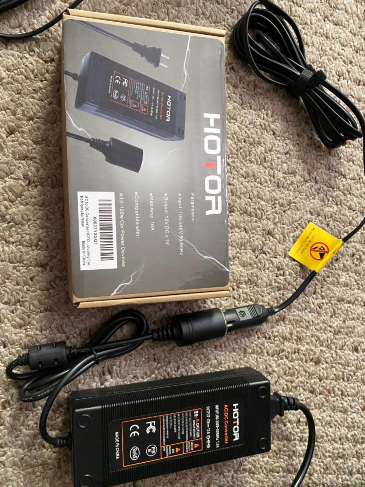 ThisWorx Handheld Car Vacuum, Portable Car Vacuum Cleaner with 16Ft Cord | 12V High Power, Lightweight Design for Car Interior, RV, Boats & Travel, Includes 3 Attachments & Storage Bag customer photo 1