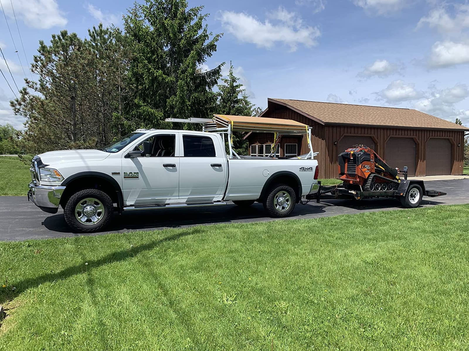 Model X35-W 800 LB Capacity Extendable Pick-up Truck Rack with Protective Screen Set (Black) customer photo 2