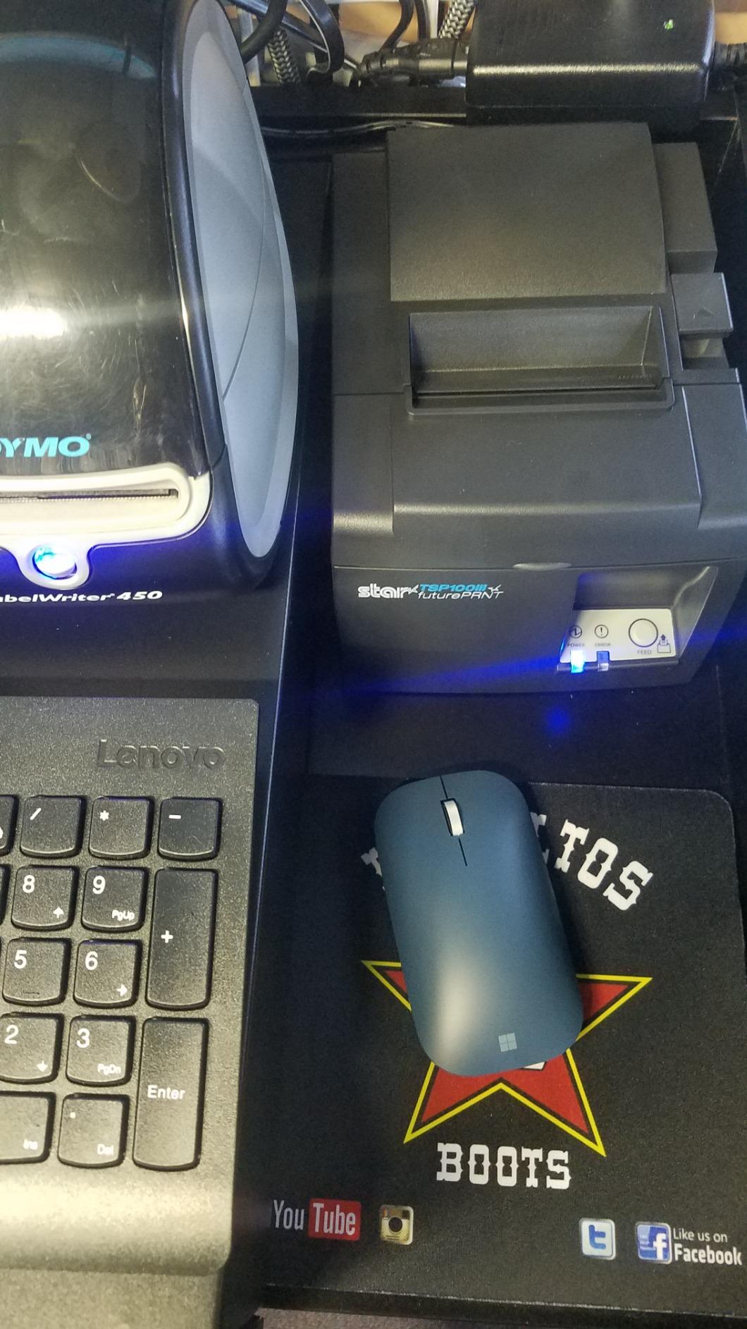 Star Micronics TSP143IIIU USB Thermal Receipt Printer with Device and Mfi USB Ports, Auto-cutter, and Internal Power Supply - Gray customer photo 1