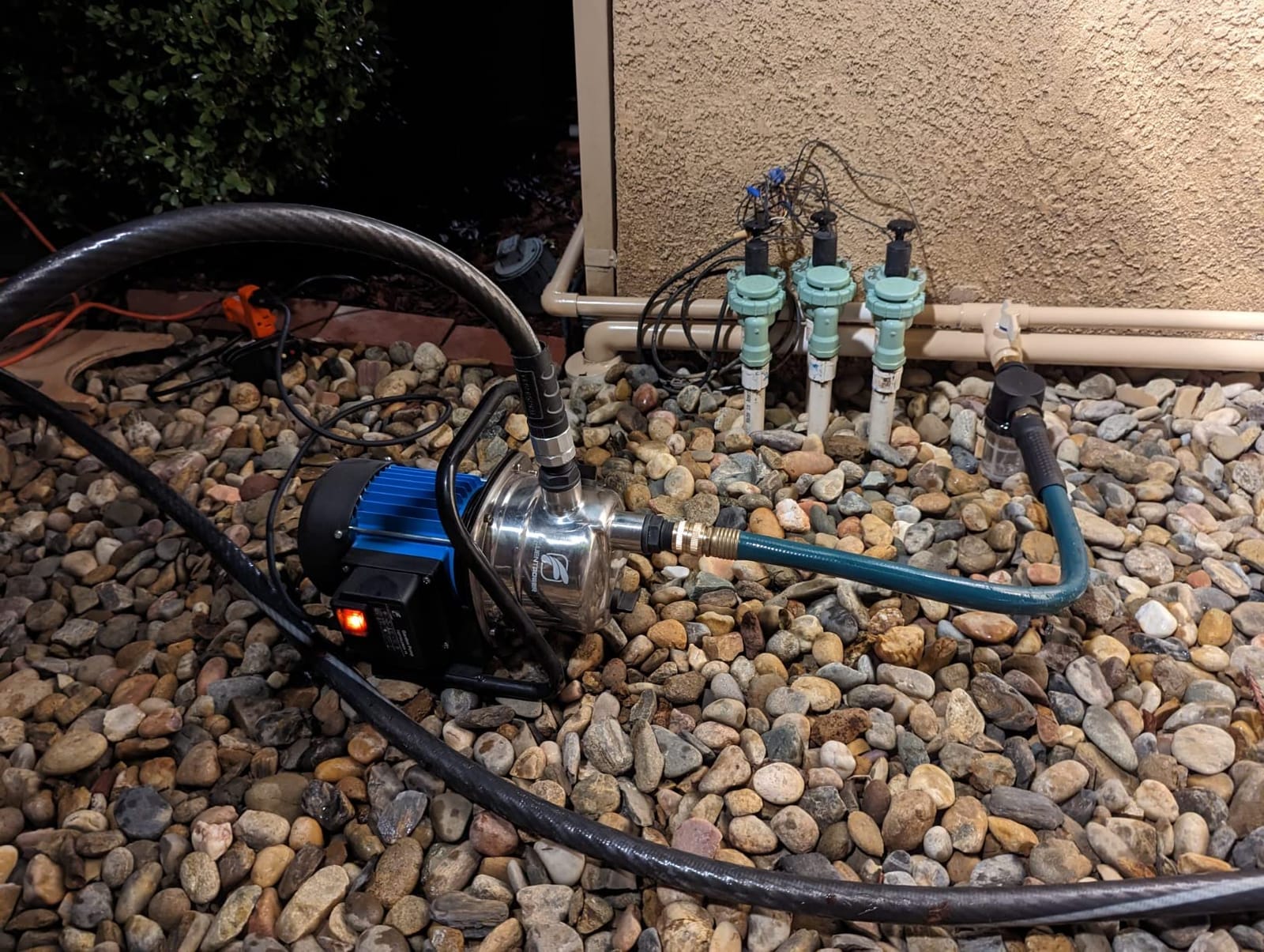 FLUENTPOWER 1HP Portable Garden Transfer Pump, 900GPH Electric Sprinkler Booster Pump, Shallow Well Jet Pump for Home Lawn Irrigation and Water Draining customer photo 2
