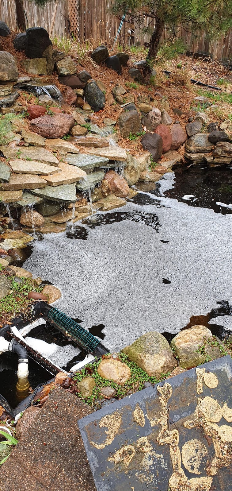 Classic Koi Pond Filter Pad FINE - White Bulk Roll Pond Filter Media, Ultra-Durable Pond Filters for Outdoor Ponds, Reusable Fish Pond Filter Material, USA, Aquatic Experts (3/4