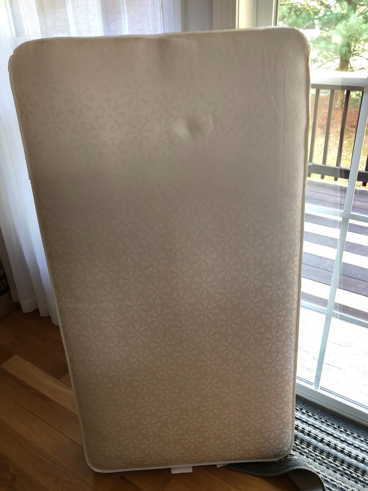 Sealy Baby Flex Cool 2 Stage Crib Mattress and Toddler Bed Mattress, Breathable Hybrid Coil Design, GREENGUARD GOLD Certified customer photo 1