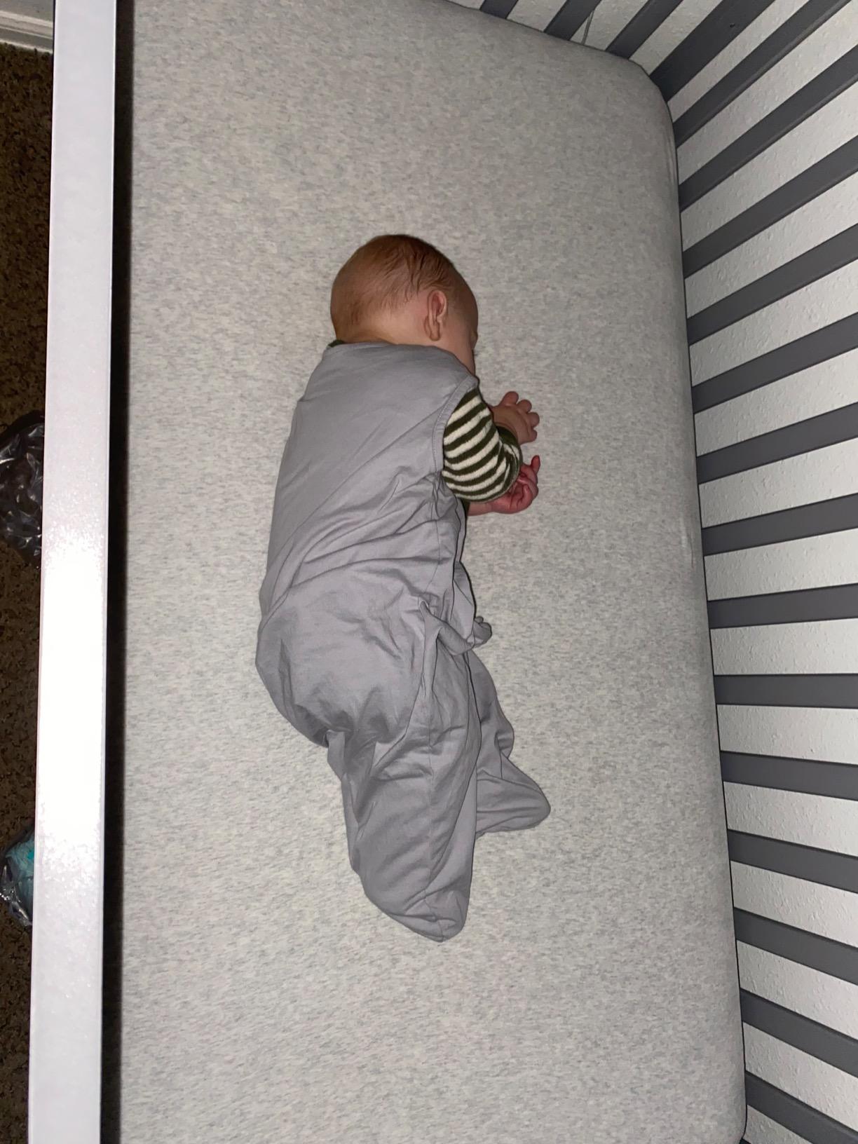 Sealy Baby Flex Cool 2 Stage Crib Mattress and Toddler Bed Mattress, Breathable Hybrid Coil Design, GREENGUARD GOLD Certified customer photo 2