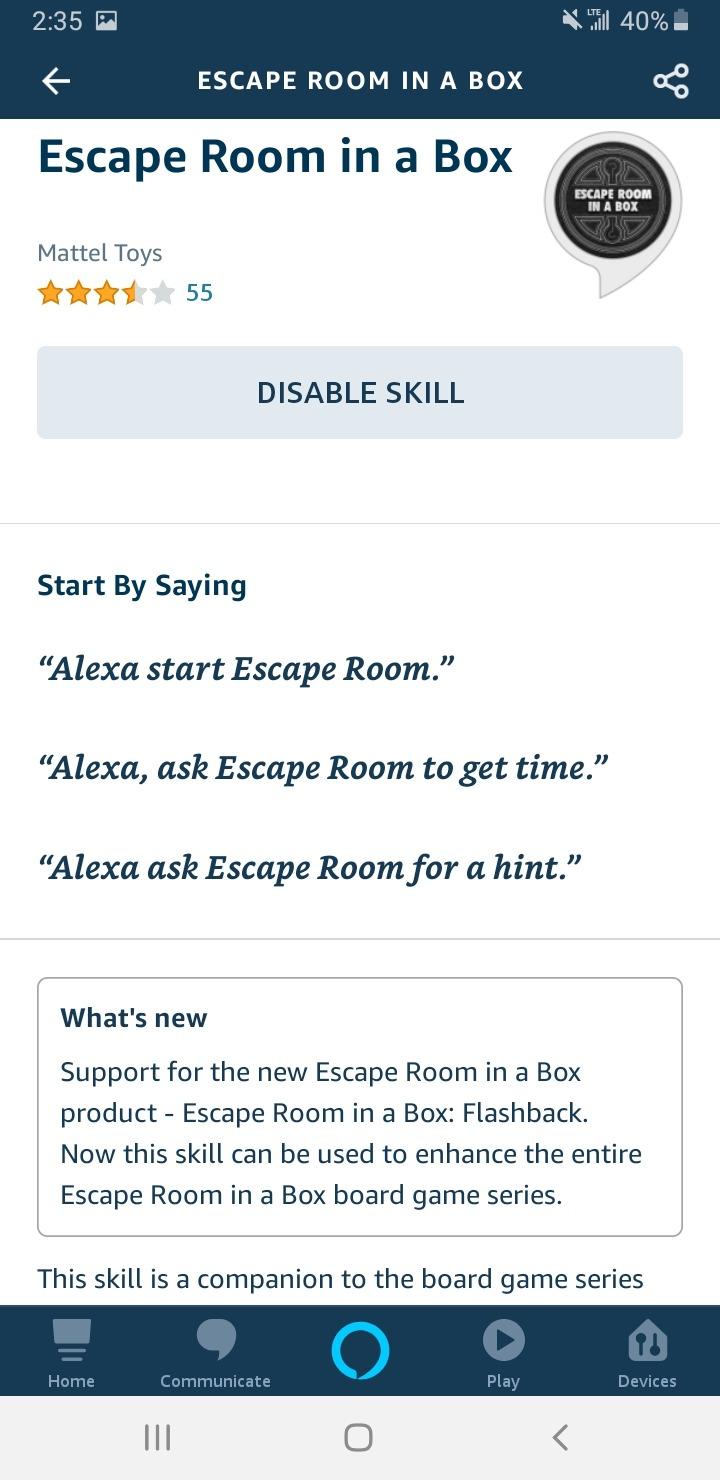 Mattel Games Escape Room in a Box The Werewolf Experiment, Room Escape Group Game for Teens and Adults, with 19 2D and 3D Puzzles, Connects to Amazon Alexa customer photo 1