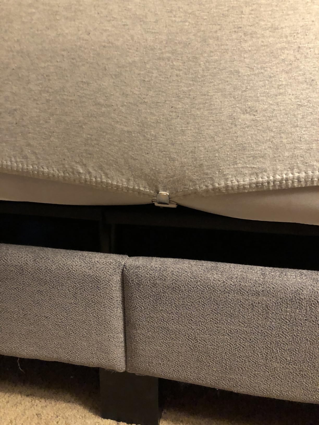 Great Bay Home Cotton Jersey Knit Queen Sheet Set - Ultra-Soft, Stretchy, Heathered Melange Bed Sheets - Cozy, Soft T-Shirt Sheet & Pillowcase Set (Oatmeal) customer photo 2