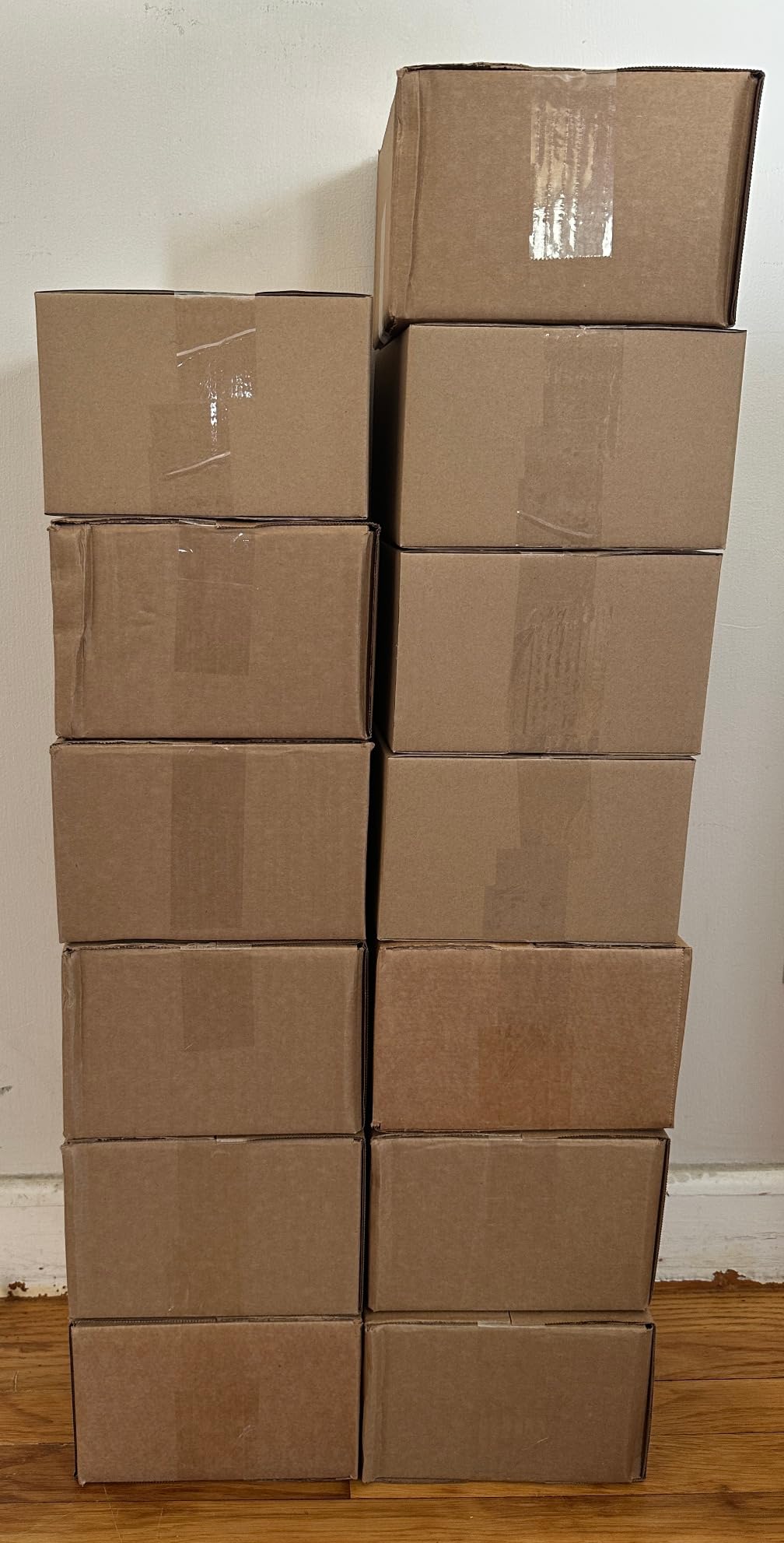 The Boxery 10x8x6 Corrugated Cardboard Boxes 100-Pack | Durable ECT 32 Corrugated Shipping Boxes for Mailing, Packing, Moving, and Storage - Recyclable and Made in the USA customer photo 2