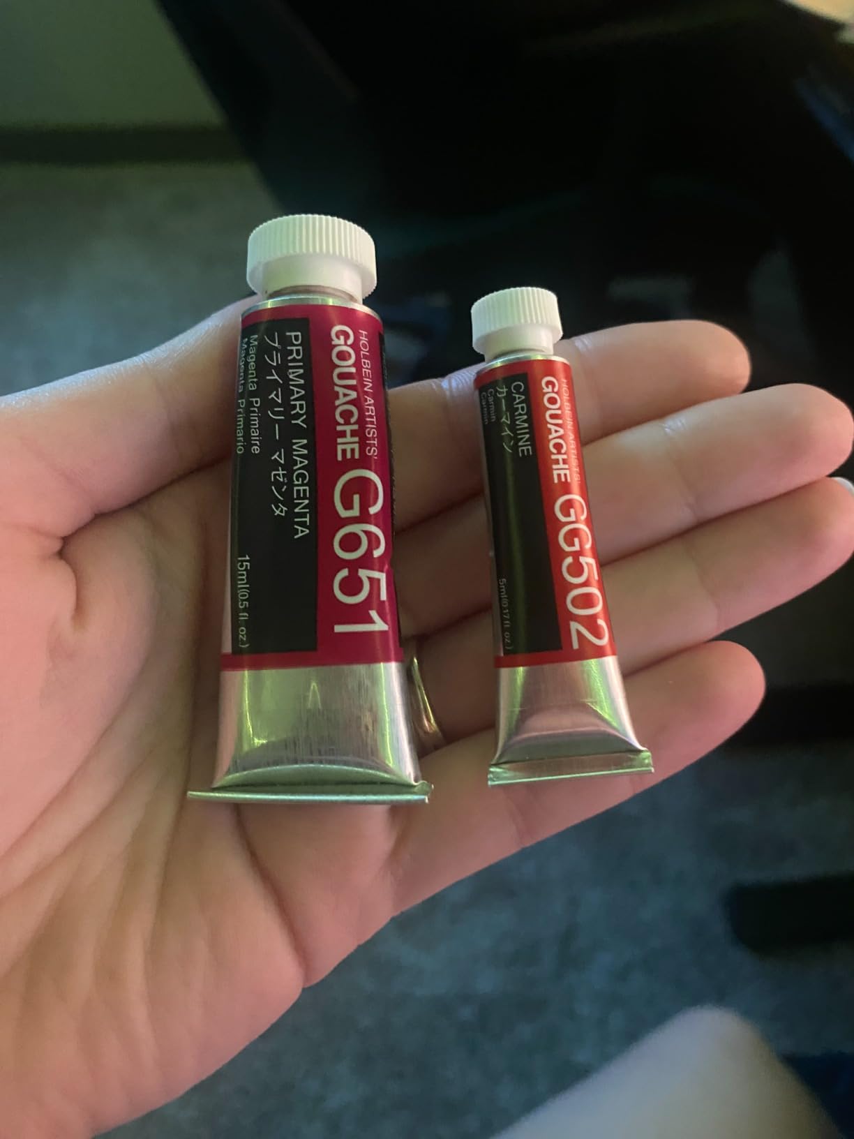 Holbein Artists Gouache Set of 12, 5ml tubes customer photo 2