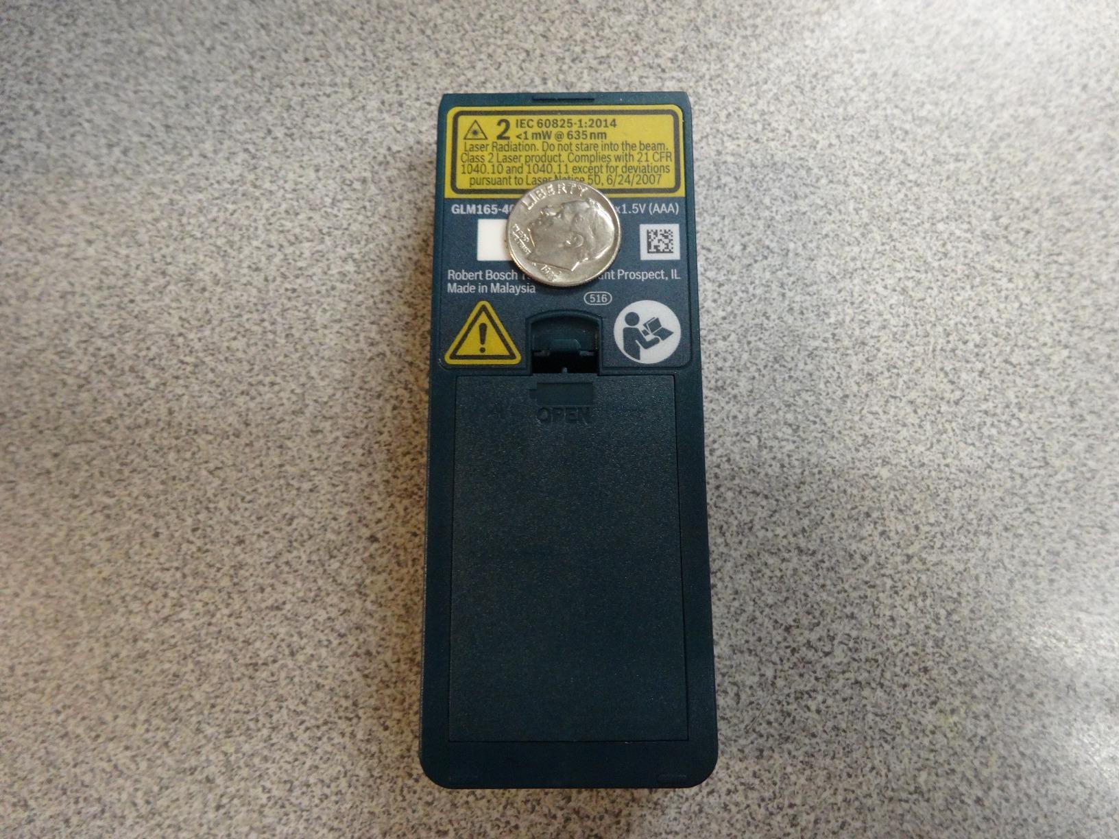 BOSCH GLM165-40 Blaze Pro 165 Ft. Laser Measure, Distance Measuring Laser | Backlit display, area and volume calculations, indirect measurement customer photo 2