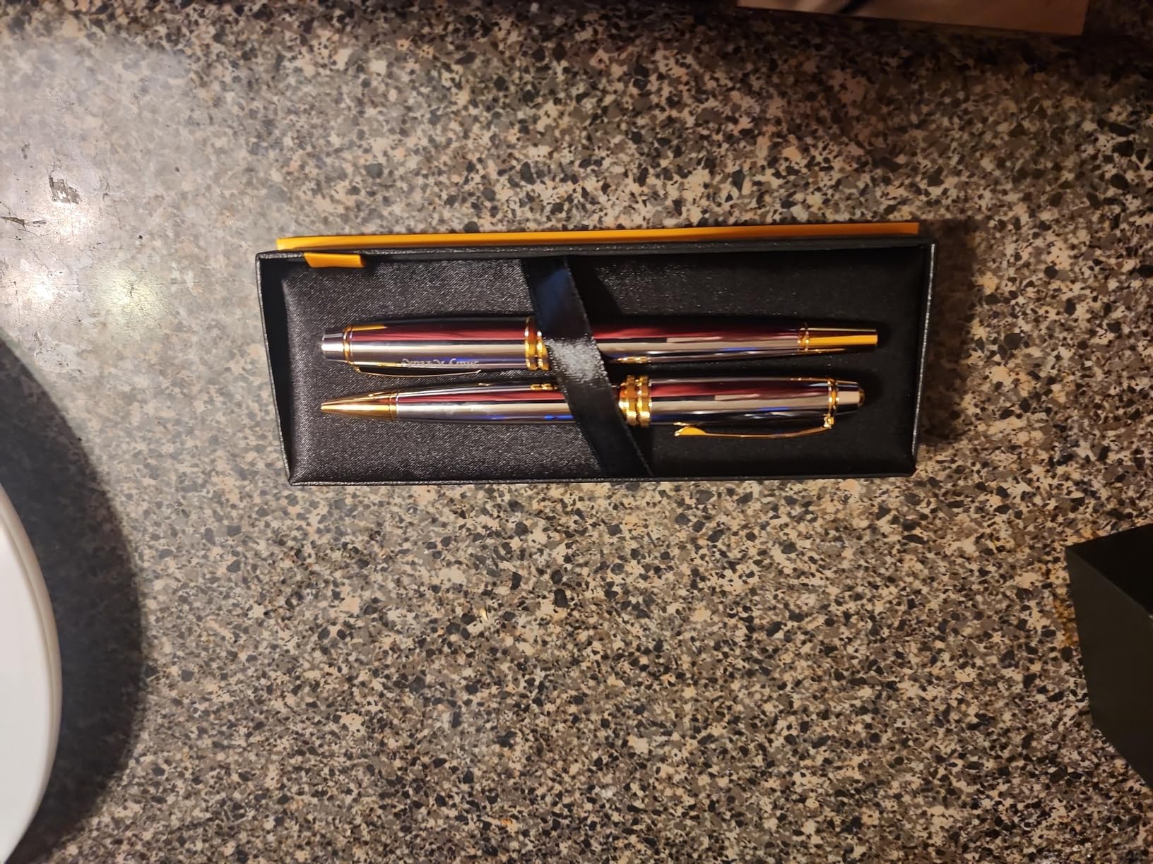 Cross Bailey Personalized Rollerball and Ballpoint Pen Set in Medalist | Engraved Pen for Graduation, Retirement, Career Advancement, Executives, Cross Gift Box Included customer photo 1