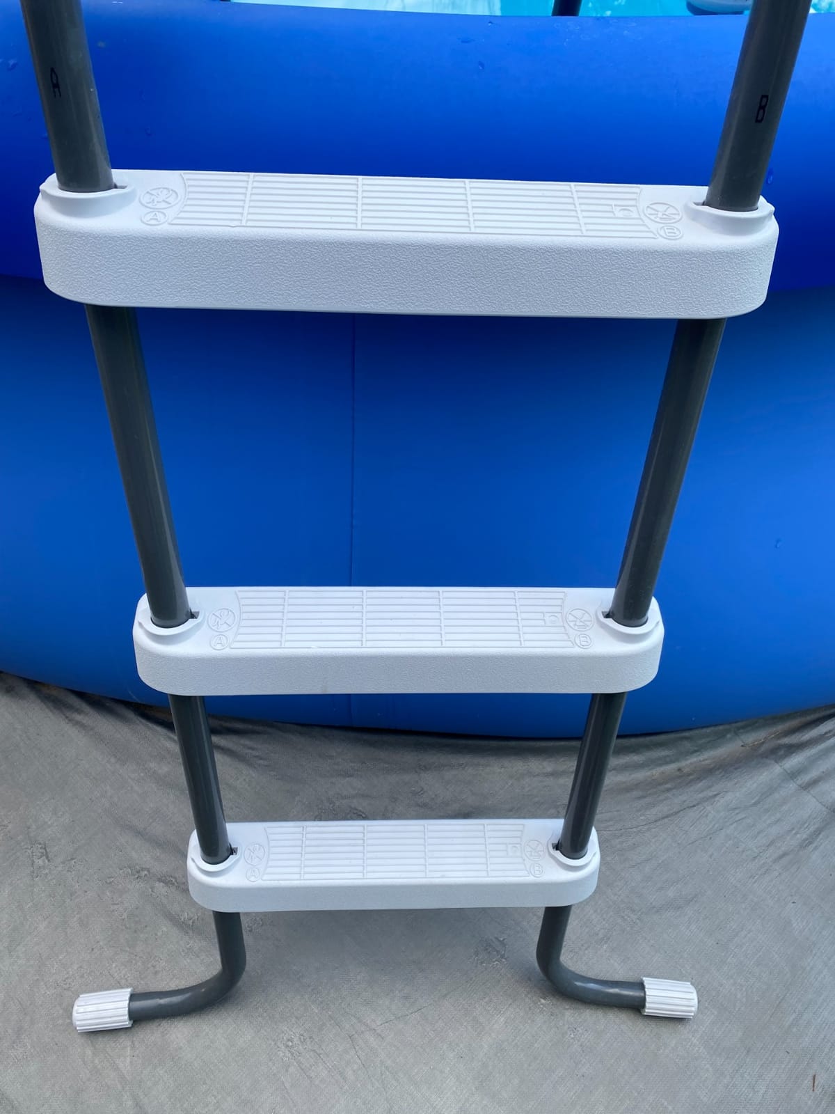INTEX Steel Frame Pool Ladder for 42in Depth Above Ground Swimming Pools customer photo 1