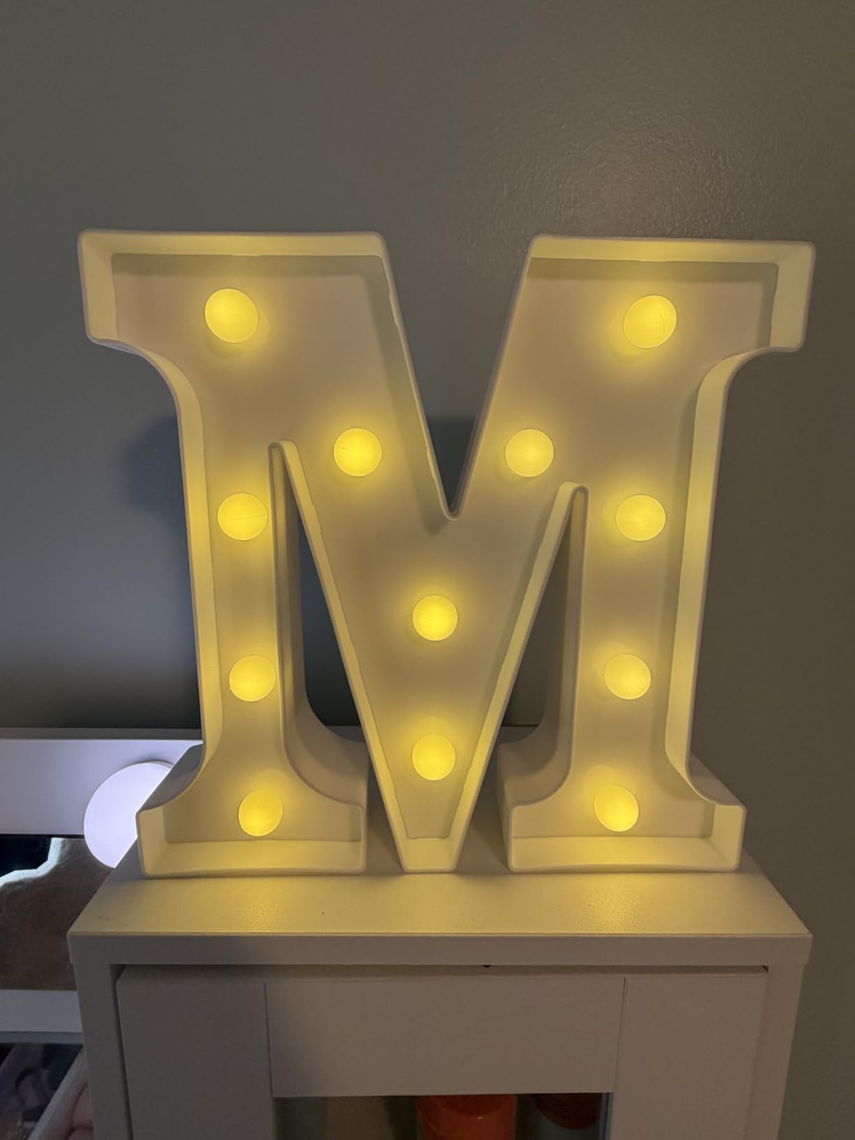 LED Marquee Letter Lights Sign, Light Up Alphabet Letter for Home Party Wedding Decoration A customer photo 1