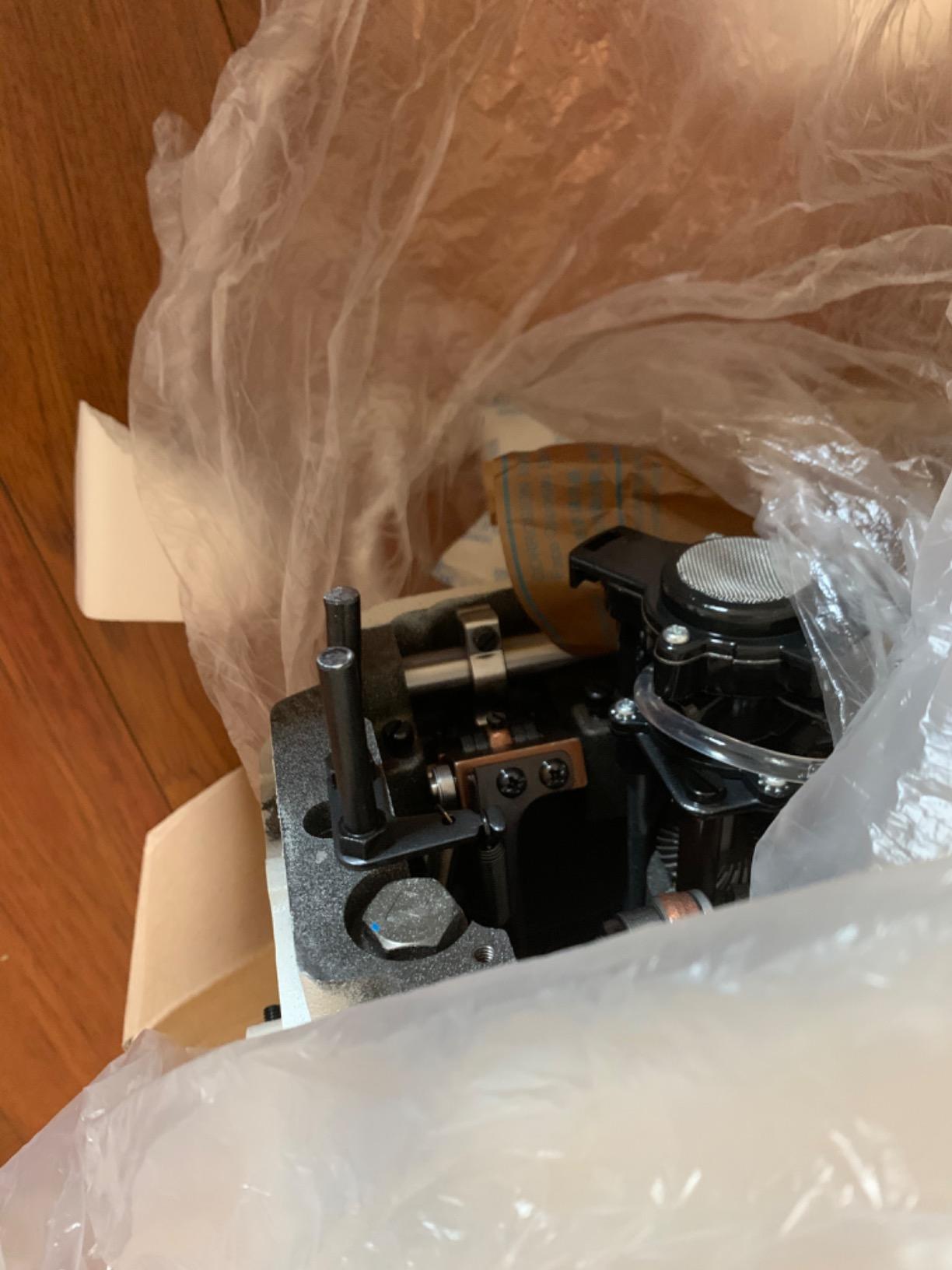 Juki DDL8700 LockStitch Industrial Sewing Machine, Table, Servo Motor, Lamp (Not Assembled) customer photo 1