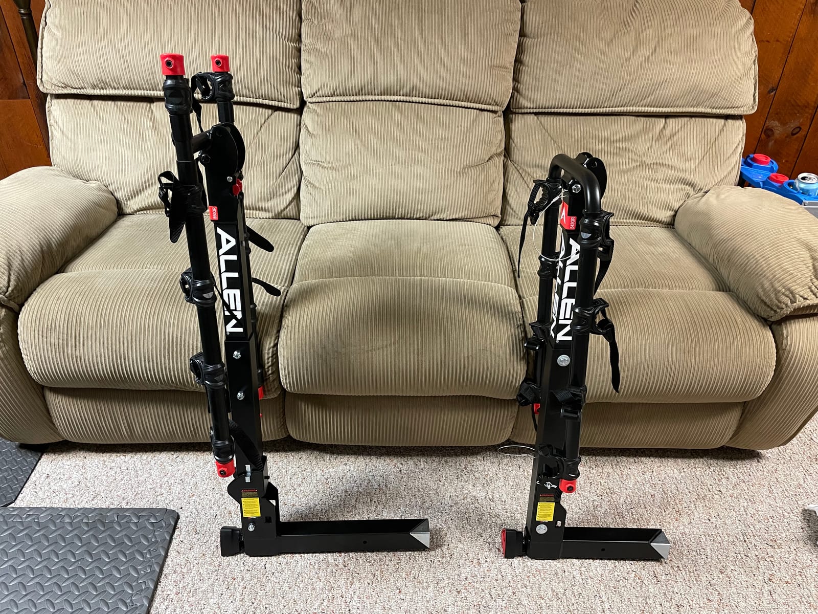 Allen Sports Deluxe Locking Quick Release 4-Bike Carrier for 2 Inch Hitch, Model 542QR, Black customer photo 1