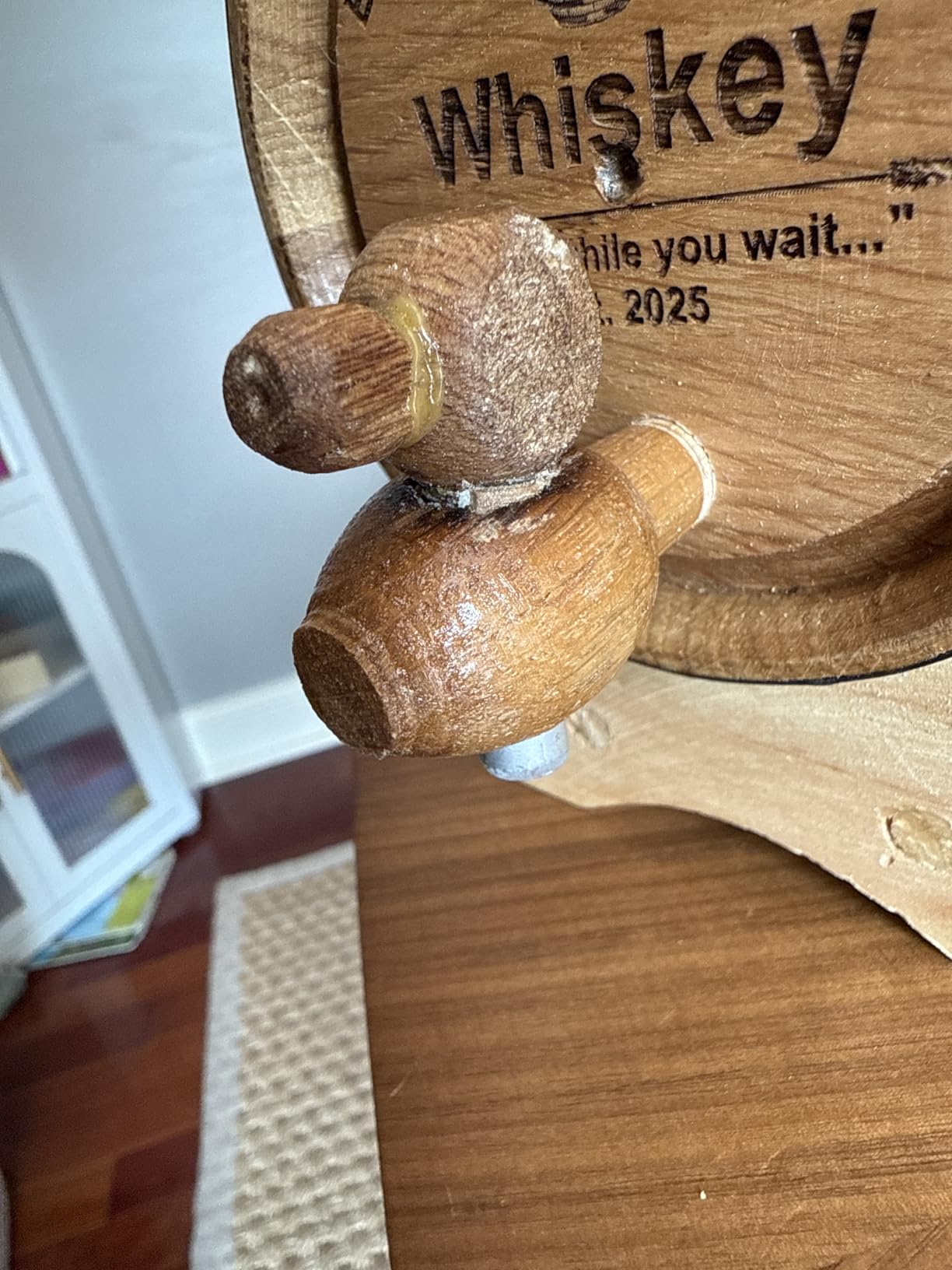 Personalized Custom Engraved American Premium Oak Aging Barrel - Age Your Own Whiskey, Beer, Wine, Bourbon, Tequila, Rum, Hot Sauce and More | Barrel Aged (2 Liters) customer photo 1